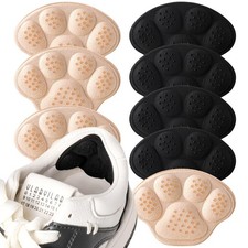Heel Grips Cushioned 4 Pairs Prevent Slipping Big Shoes Pads Women