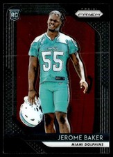 2018 Panini Prizm Jerome Baker Rookie Miami Dolphins #264
