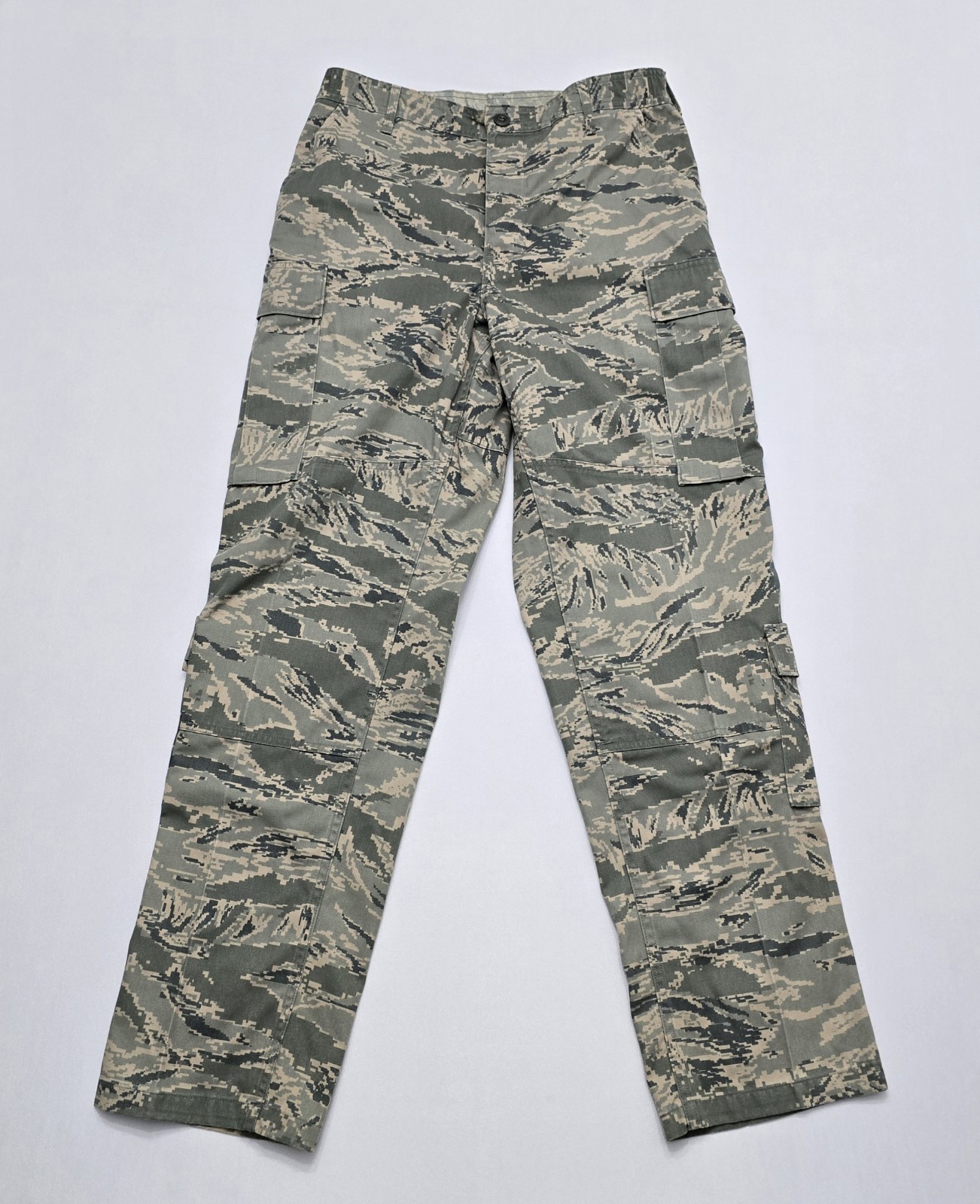 US Airforce Airman Battle Uniform Utility Pants Digital Camo Mens Size 34 Reg