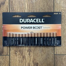 Duracell 4330209240 AAA Alkaline Batteries - 16 Count Exp 2031