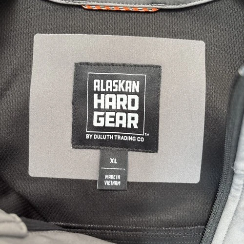Alaskan Hardgear Free Clime Soft Shell Full Zip Vest - XL - Gray - EXCELLENT! image 3