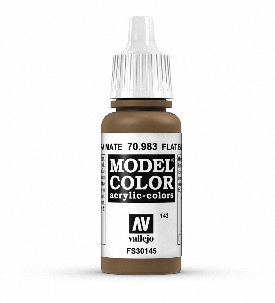 Vallejo VA983 18ml - Model Color - Flat Earth (151) - Image 3
