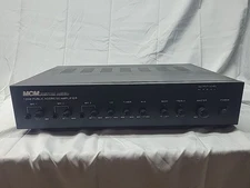 MCM Custom Audio 555-4935  MIXER AMPLIFIER TESTED 120W