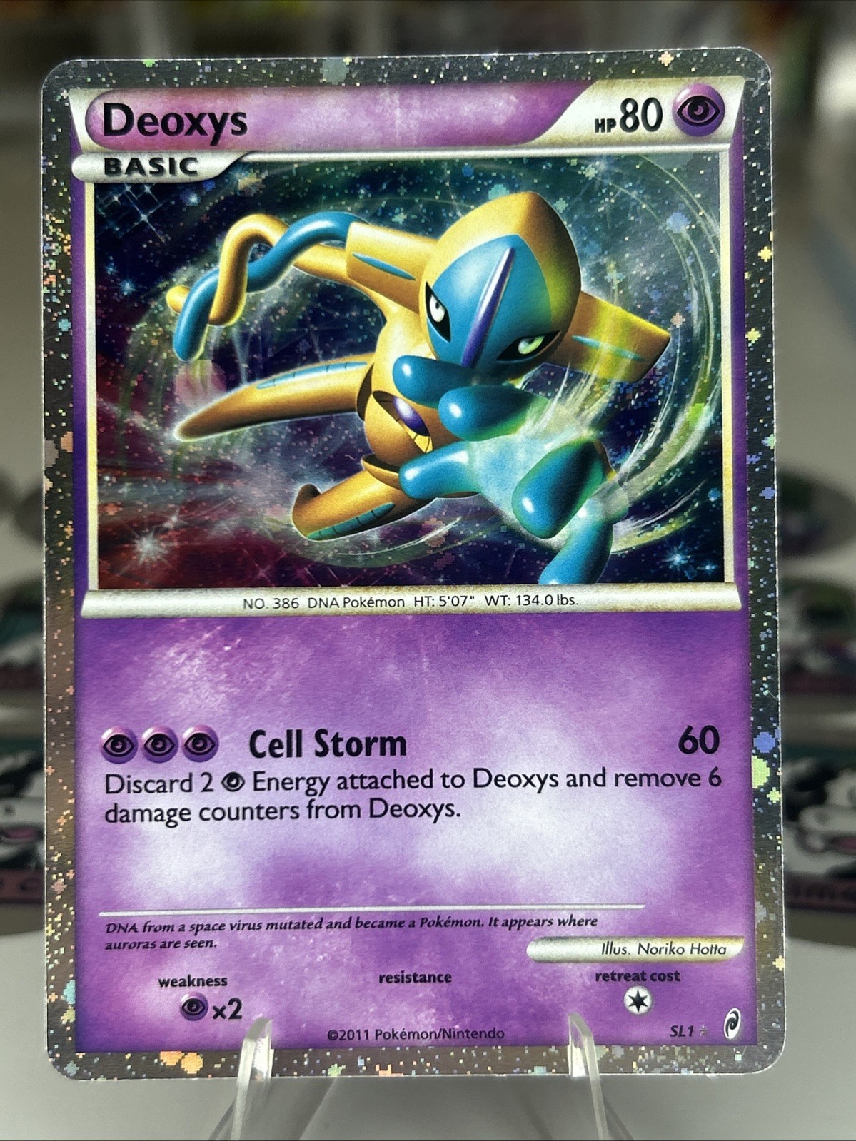 2011 Pokemon Call of Legends Deoxys #SL1