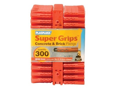 Plasplugs - RP 187 Wanddübel Rot (300)