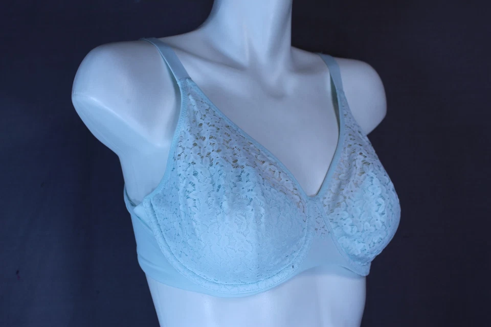 Chantelle Group 13F1 Norah Seamless Comfort Full Coverage Bra 34DD blue - Image 4 of 4