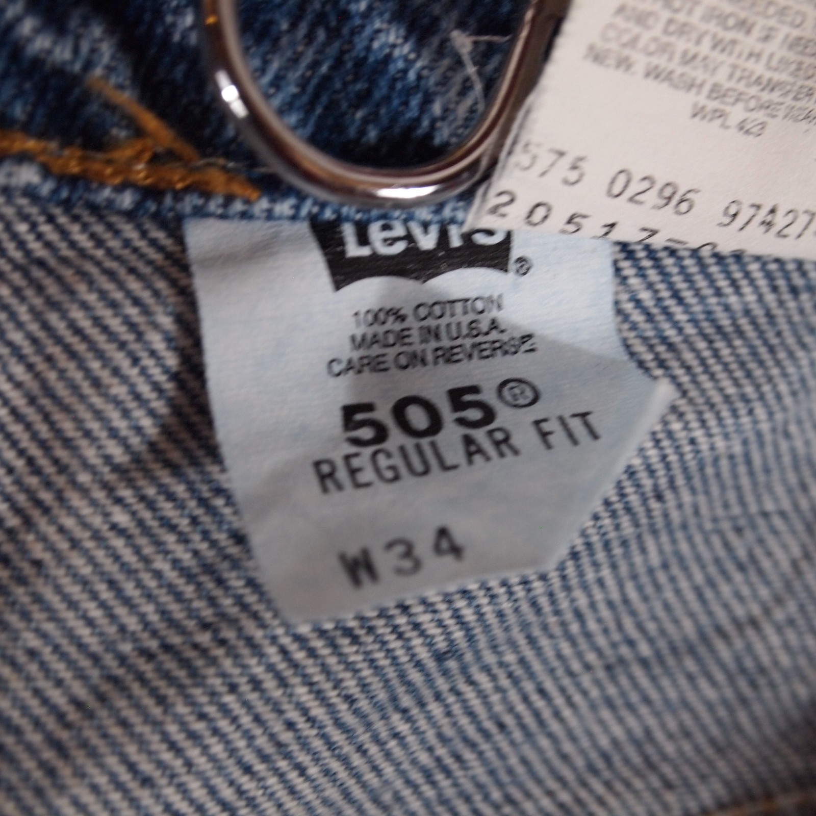 Vintage Levis Size 32 Customized Patchwork Custom… - image 15