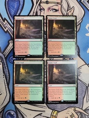 4x Game Trail - NM/M Mixed Commander MKC MOC NCC LCC MTG Magic the Gathering