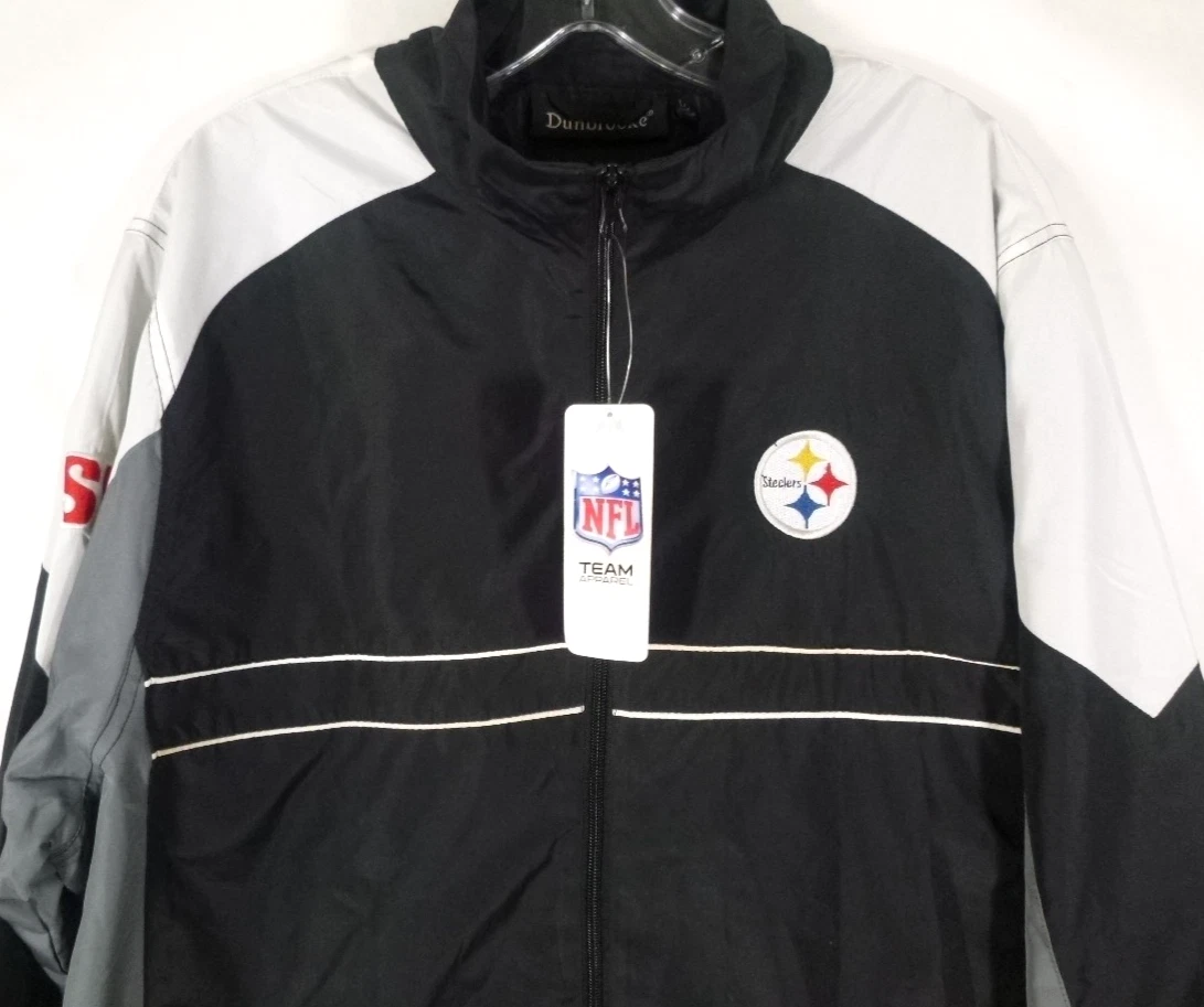 Pittsburgh Steelers-Mens Windbreaker Jacket-Sports Illustrated Promo-Large-NEW image 2