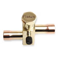 Parker Ql171r-08-08 Service/Shut Off Valve, 1/2 In, Copper