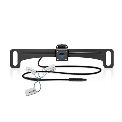 BOSS ELPC40B Backup Camera for Cars Trucks, Rearview Reverse License Plate Mount