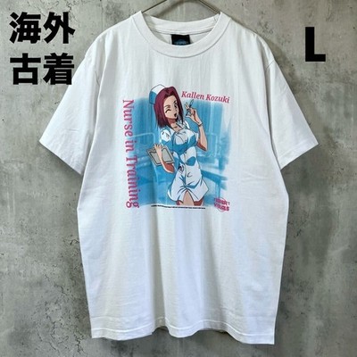 Code Geass Lelouch Karen Kozuki Anime T-Shirt Nurse Vintage Size L