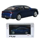 Welly 1:38 Kia K5 (DL3) Diecast Model Car - Yacht Blue (Pull Back & Go)