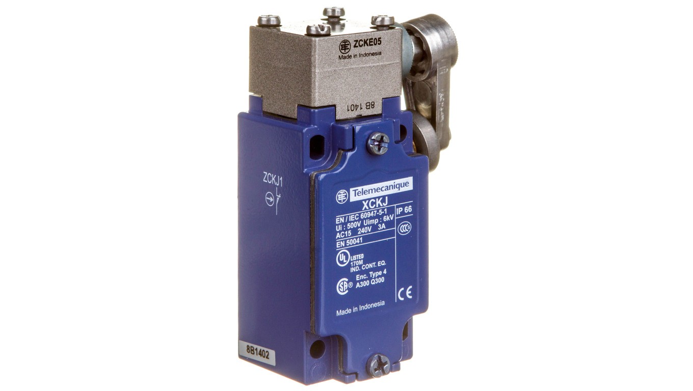 1Z 1R Limit Switch Flashing Metal Lever XCKJ10513