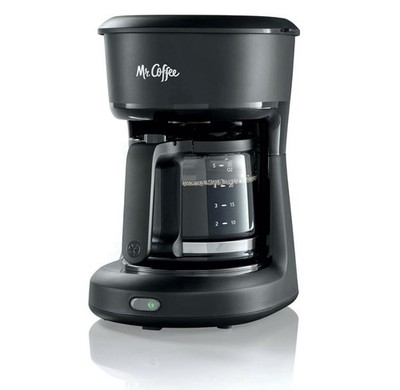Mr Coffee 5 Cup Mini Brew Coffeemaker Easy On/Off Switch Black Brand New Sealed