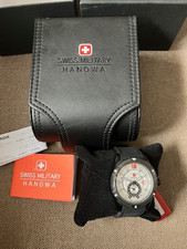 Hanova- Calibre Revolution -Armbanduhr-Analog- Military Stil-Edelstahl -NEU-TOP