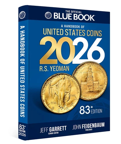 The 2026 Blue Book: Handbook of United States Coins