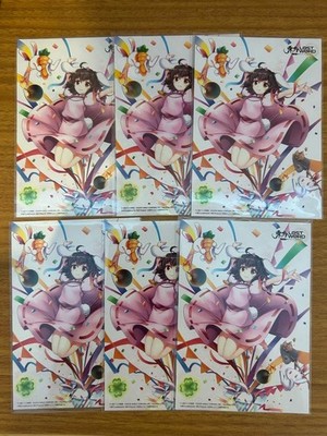 Touhou Project Inaba Tewi Bromide Photocard 6 Card Set Authentic Rare