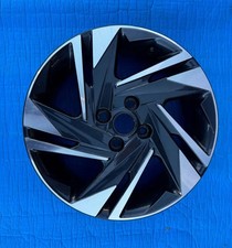 1x Alufelge 16 Zoll 6.0" 4x100 50ET Glanz Schwarz 52910Q0200 Hyundai I20 III Mg