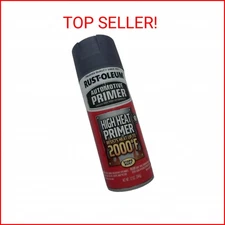 Rust-Oleum 249340 Automotive High Heat Primer Spray Paint, 12 Ounce, Gray 1 Pack
