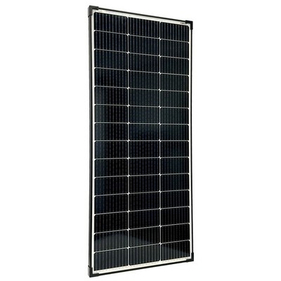 Solarmodul 150W 23V Solarpanel für 12V Systeme Black Frame Multi BusBar Design