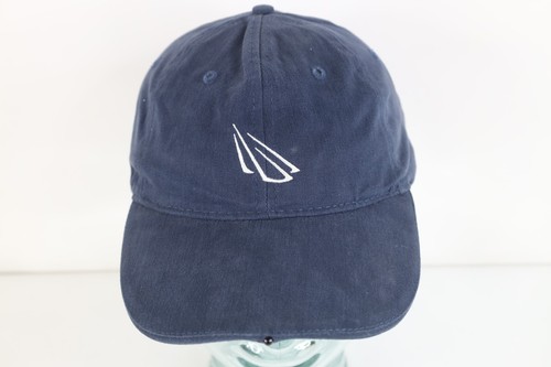 Vintage Y2K Panther Vision PowerCap Flashlight Light Strapback Hat Cap Navy Blue
