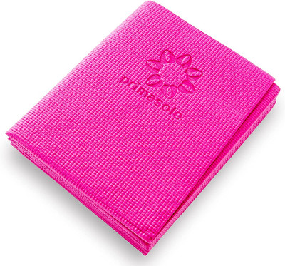 Folding Yoga Travel Pilates Mat Foldable Easy to Carry to Class Beach Park Tear 