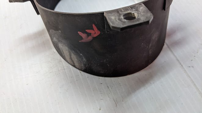 FERRARI 456M FRONT FOG LIGHT BASE BRACKET RIGHT 65682100