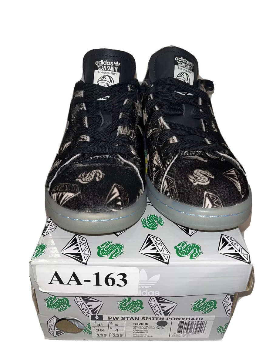Adidas Stan Smith Pharrell Williams x BBC Ponyhair 2015 Size 4.5