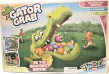 Gator Grab Game By TWIST-TIME Indoor Outdoor Fun Age 3 