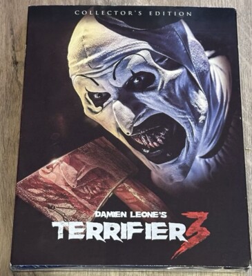 Terrifier 3 Collector s Edition (Blu-ray, 2024) NEW Sealed Slipcover Free Ship
