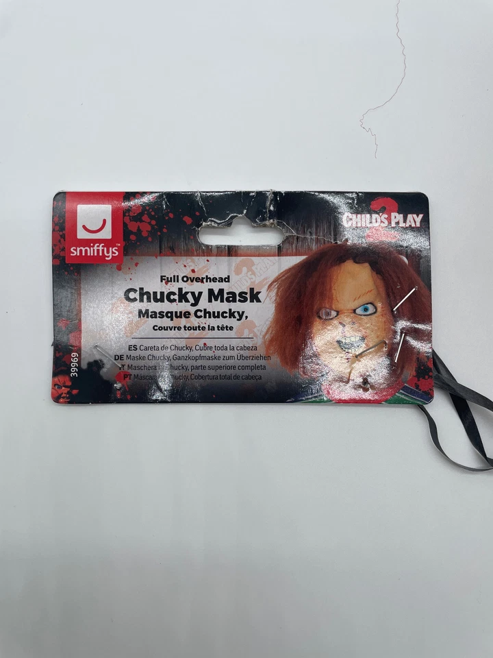 Chucky Maske - Full Overhead Chucky - Fasching - Halloween - Onesize - Smiffys - Bild 4 von 4