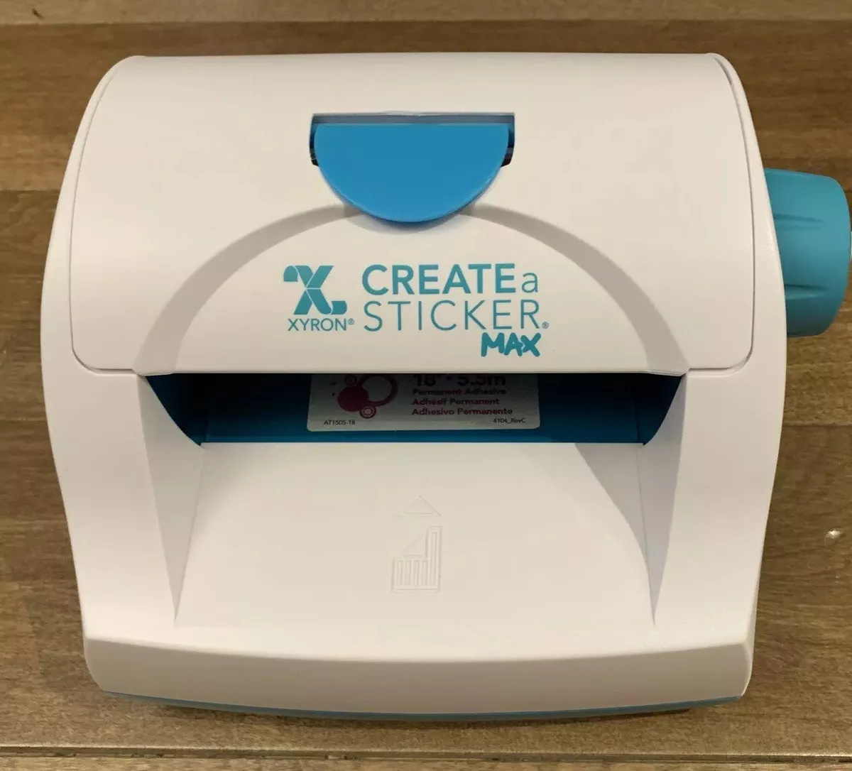  Xyron Create-a-Sticker, máquina de etiquetas y etiquetas de 5  pulgadas para pequeñas empresas y manualidades de bricolaje y recambio de  laminado de doble cara para Creative Station y Creative Statio 