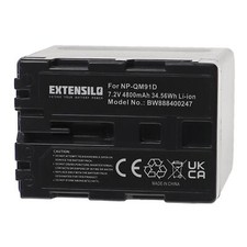 Batterie pour Sony HDR-SR1E HDR-UX1 HDR-SR1 HDR-HC1 HDR-HC1E 4800mAh 7,2V