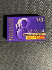 Maxwell 8MM CAMCORDER Video Tape XR-Metal 60 Minutes