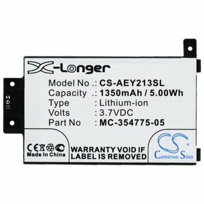 1350mAh Battery For Kindle Paperwhite 2013,Kindle Touch 6'' 2013,DP75SDI,S13-R1-S