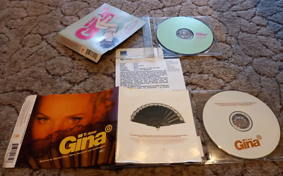 2x Single CD Gina G - Ti Amo & Fresh  1997