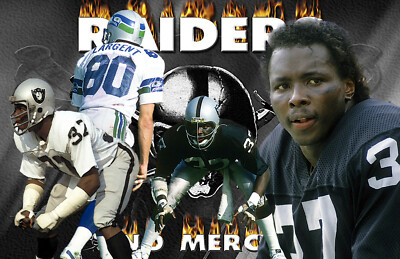 Oakland Raiders Lithograph print of Lester Hayes 17 x 11 | eBay