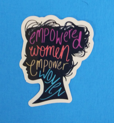 Empowered Women Empower Women Sticker 2.25" x 1.78" (AP)