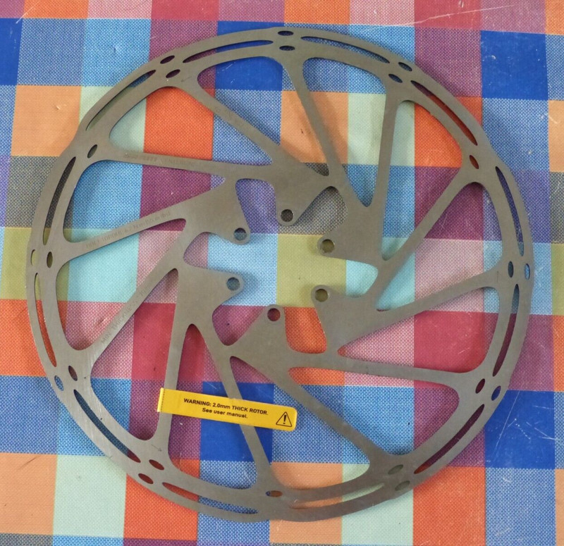 NEW SRAM Centerline 220mm 6-bolt steel hydraulic disc brake rotor (7)
