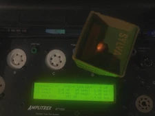 1 NOS 1940'S SYVANIA 6C5G RADIO TUBE AMPLITREX TESTED 95% GM SEALED BOX UNOPENED