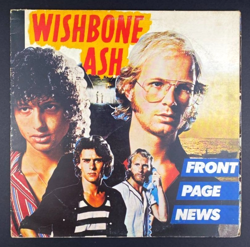 Wishbone Ash Front Page News • UK Press vinyl record LP EX