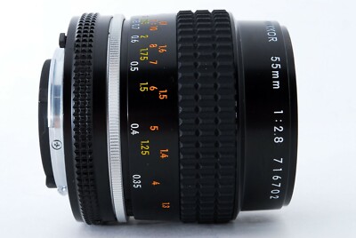 Nikon Micro NIKKOR 55mm f/2.8 Ai-S (Exc++) From Japan FedEx
