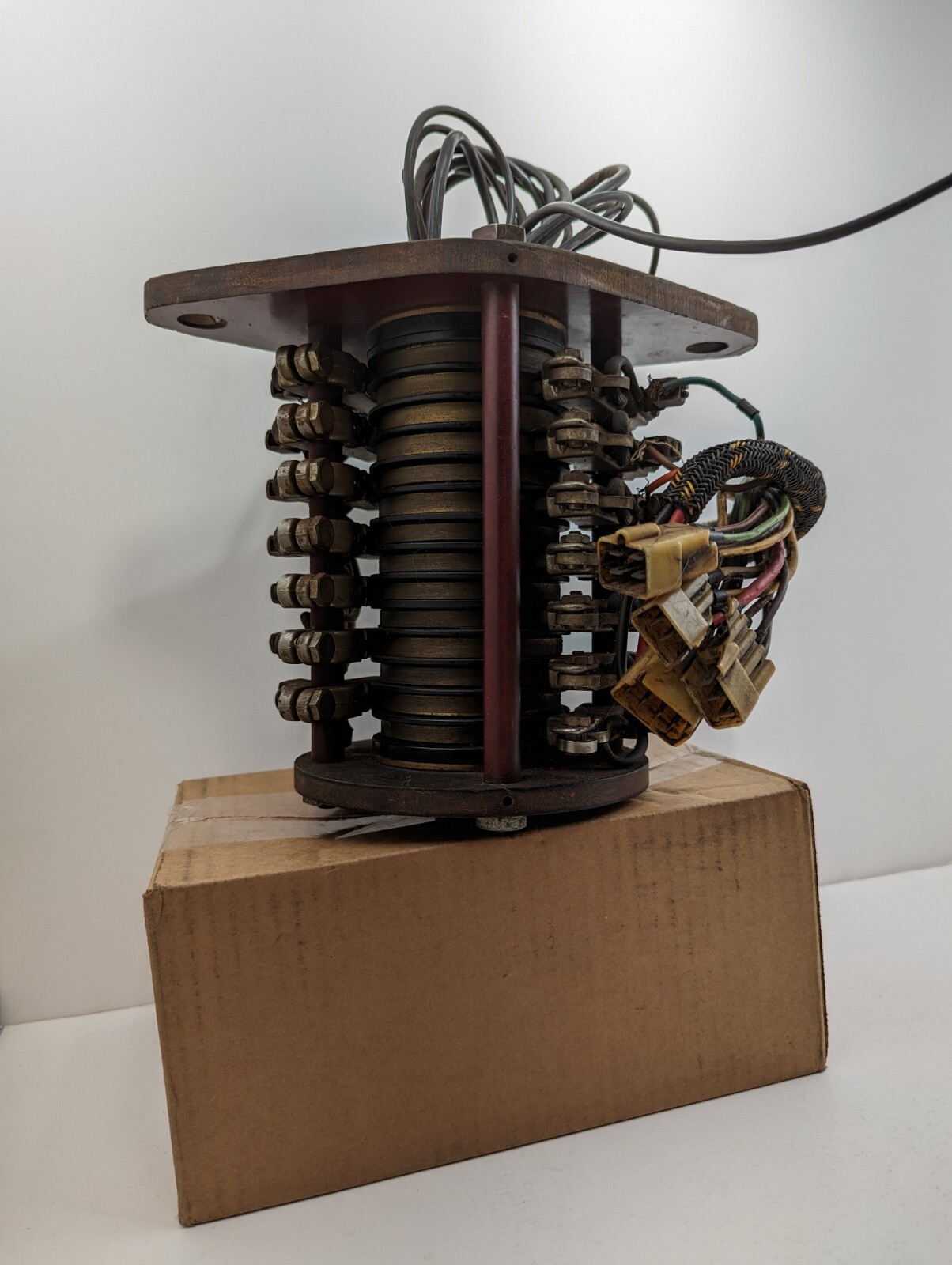 Industrial Electric Reels Non Enclosed Slip Ring Assembly CONDUCTIX