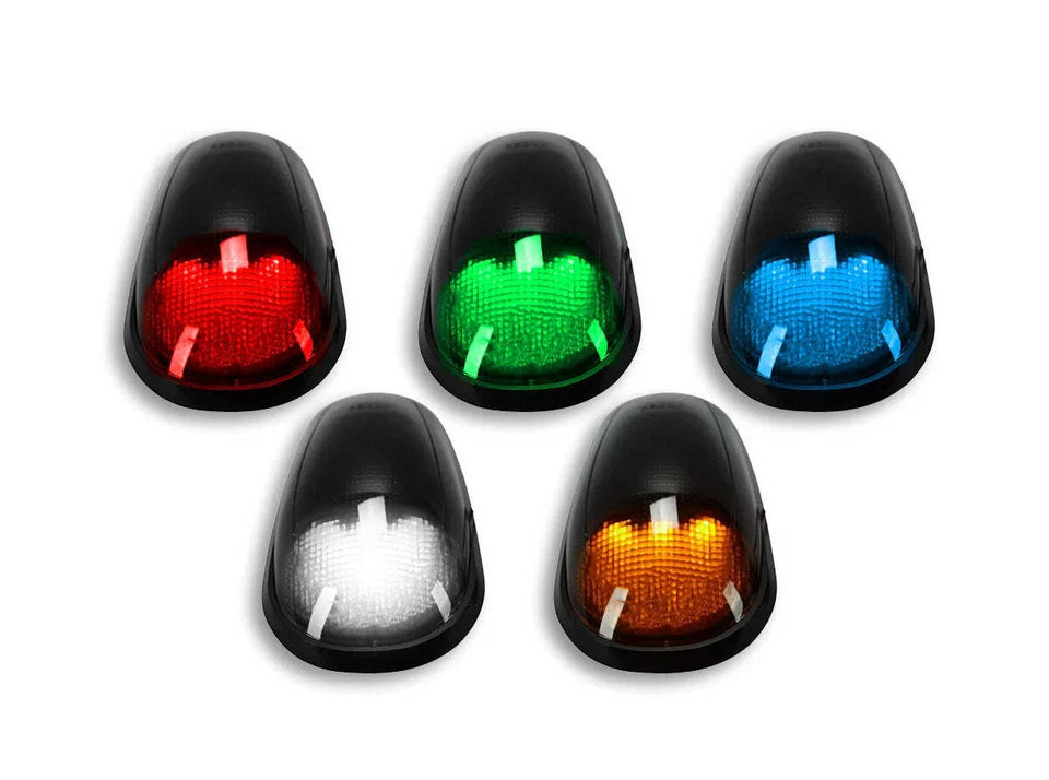 2003-2018 Dodge Ram HD 2500 3500 5 peças RGM LED luzes de teto de cabine com lentes fumê - Imagem 4 de 4