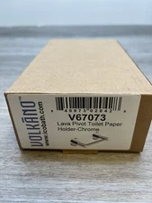 Ico Bath V67073 Lava Pivot Wall Mounted Pivoting Toilet Paper Holder - Chrome