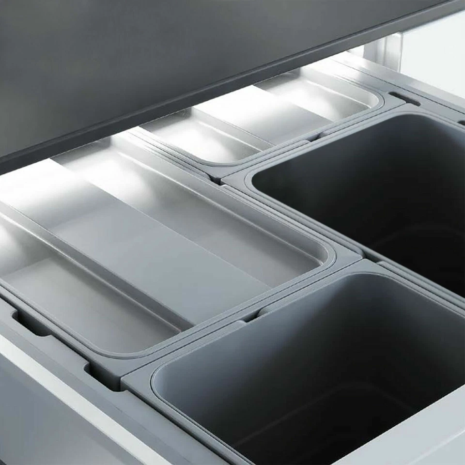 SO-TECH® Ninka eins2vier Abfallsammler Mülleimer Abfalleimer Abfalltrenner - Bild 3 von 4