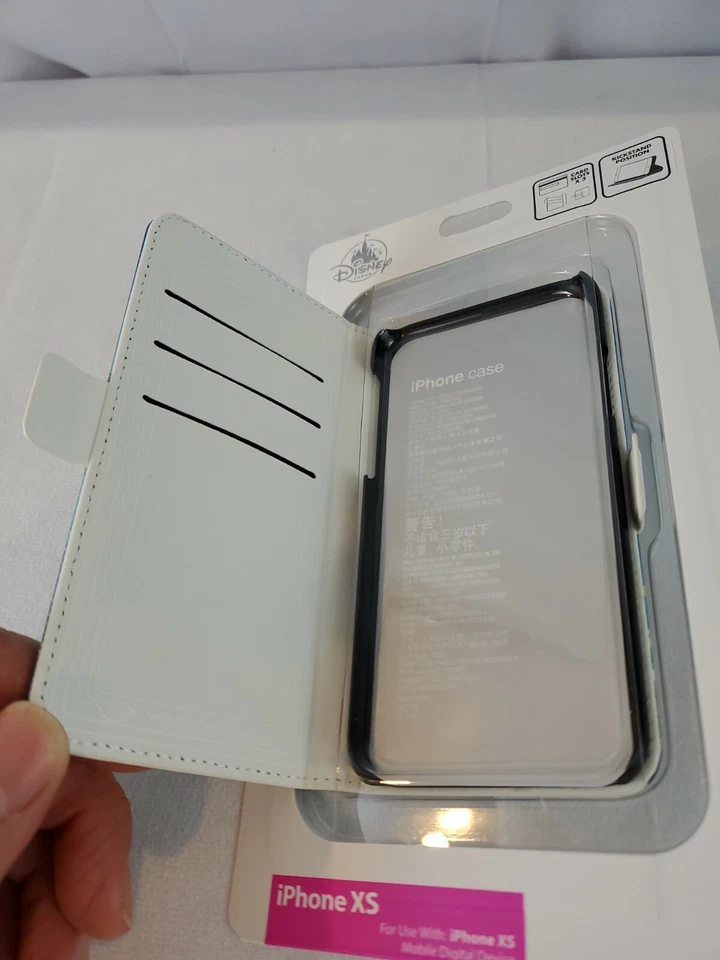 FUNDA D-TECH LA SIRENITA iPHONE XS CON POSICIÓN DE PATA DE CABRA Y 3 RANURAS PARA TARJETAS Foto 3 de 4