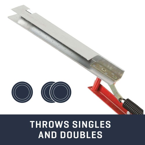 Adjustable Manual Clay Pigeon Thrower Allen Steel Frame Throws 2 Clays - Picture 3 of 18