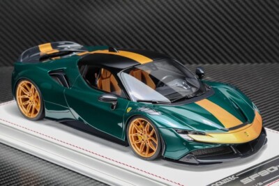 Ferrari SF90 Stradale NOVITEC (Green/ Gold) [Davis & Giovanni] 1